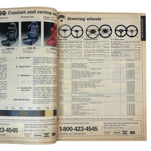 VTG 1984 Montgomery Ward Auto Express Catalog Softcover Magazine Car Mechanic - Picture 12 of 16